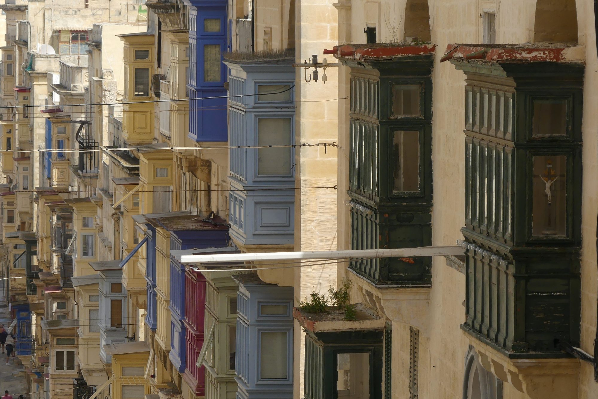 Erker in Valletta Malta