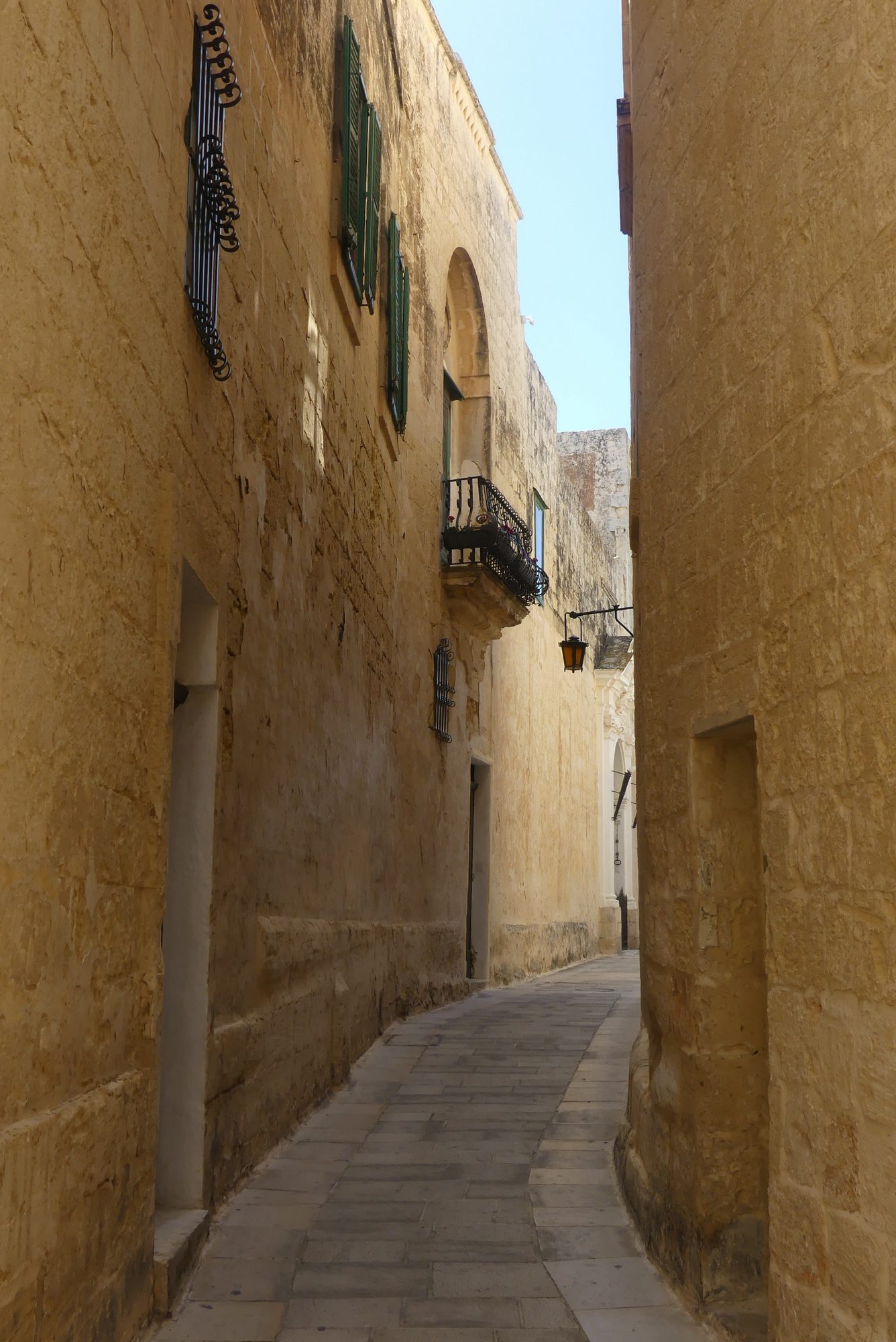 Gasse in Mdina Malta