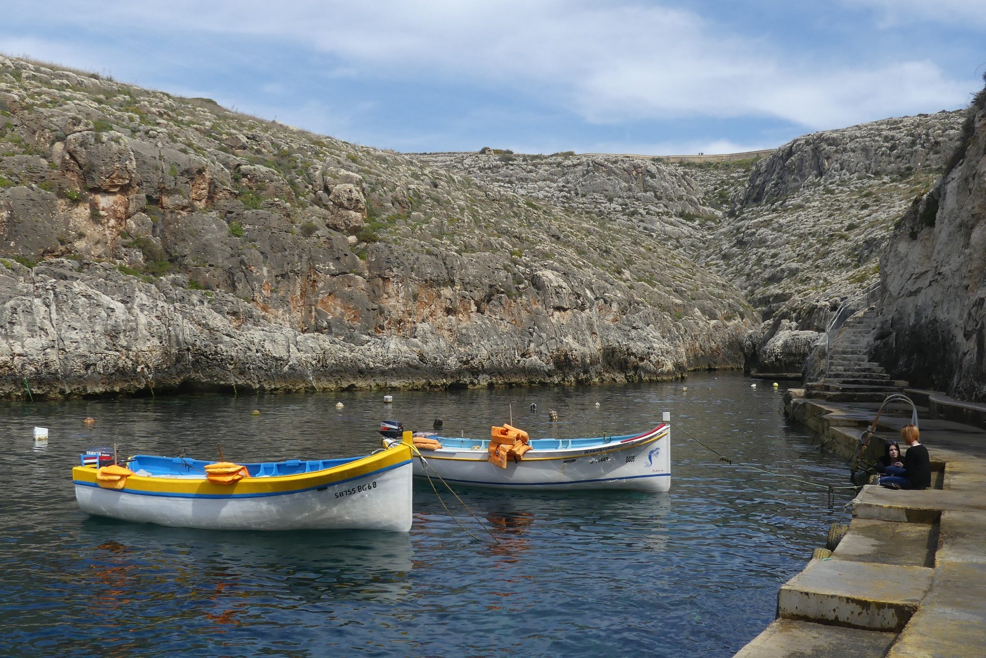 Wied Iż-Żurrieq in der Nähe der Blue Grotto Malta