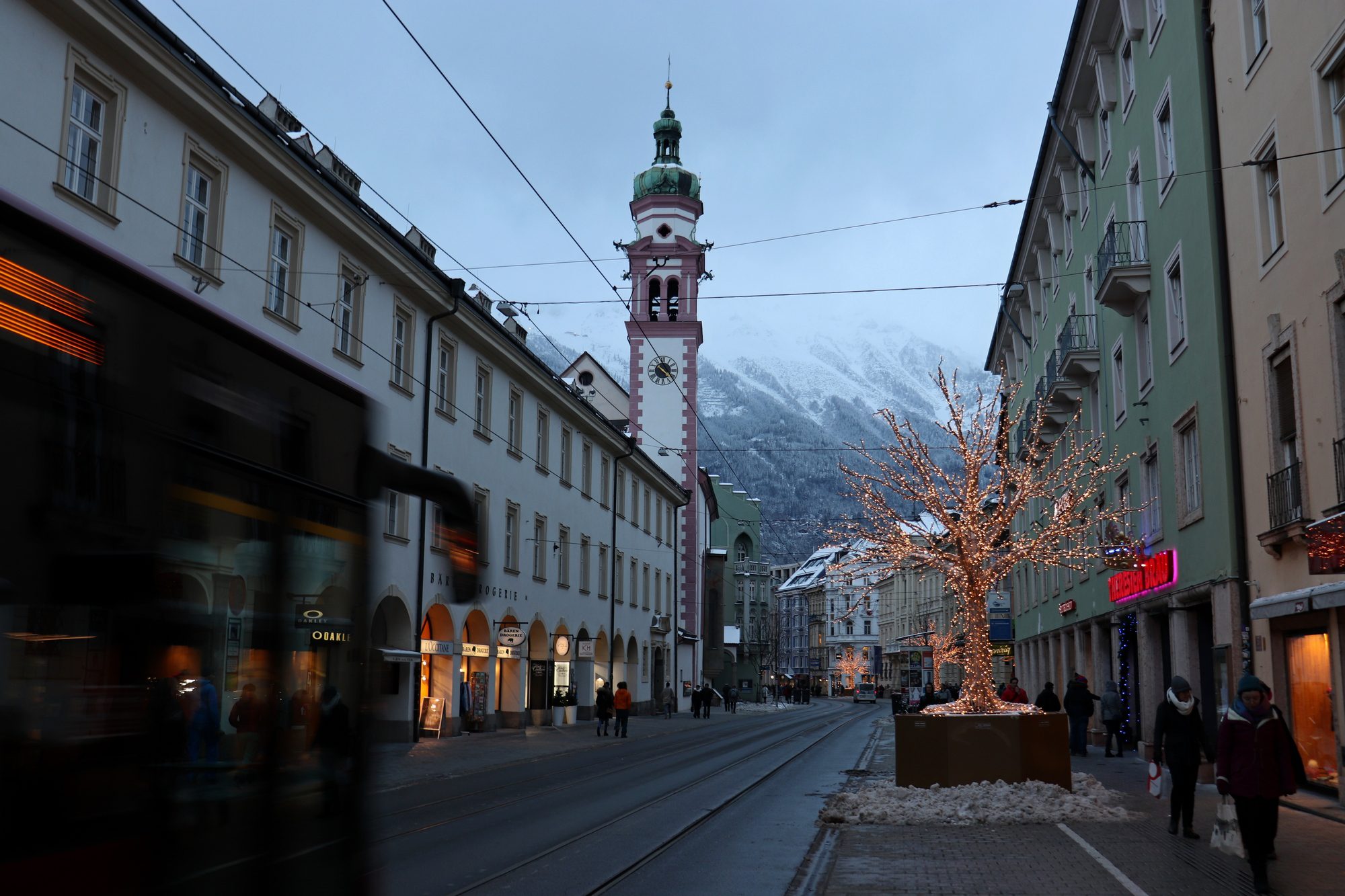 Straße in Innsbruck