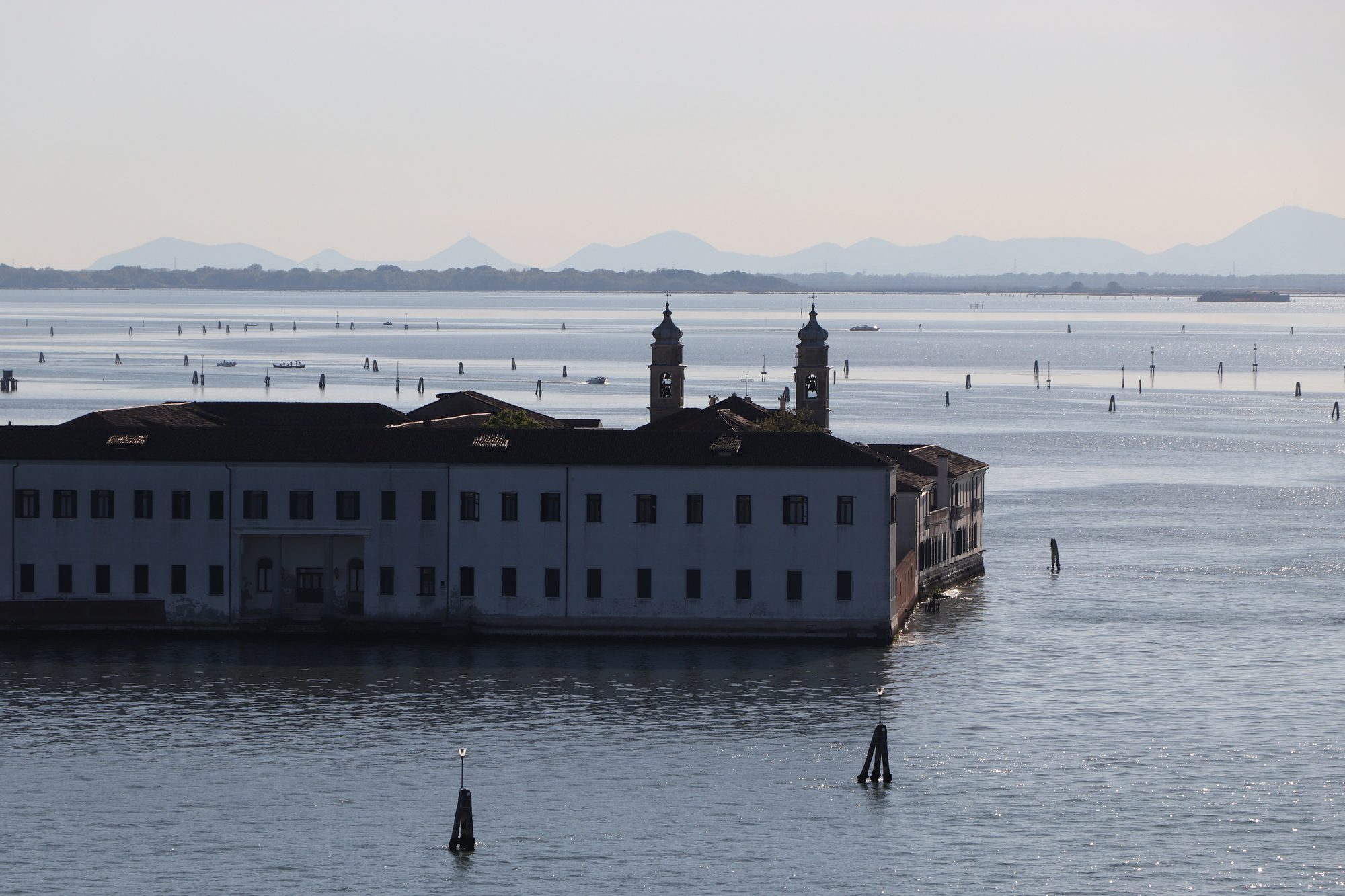 Insel in der Lagune von Venedig