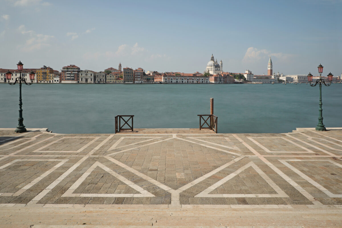Blick von Giudecca auf Venedig Langzeitbelichtung