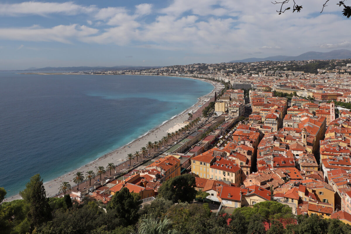 Nizza Nice Côte d'Azur Schlossberg Ausblick View Altstadt Promenade Meer Reisefotografie