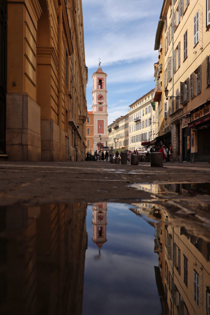 Nizza Nice Côte d'Azur Altstadt Spiegelung Reflection Reisefotografie