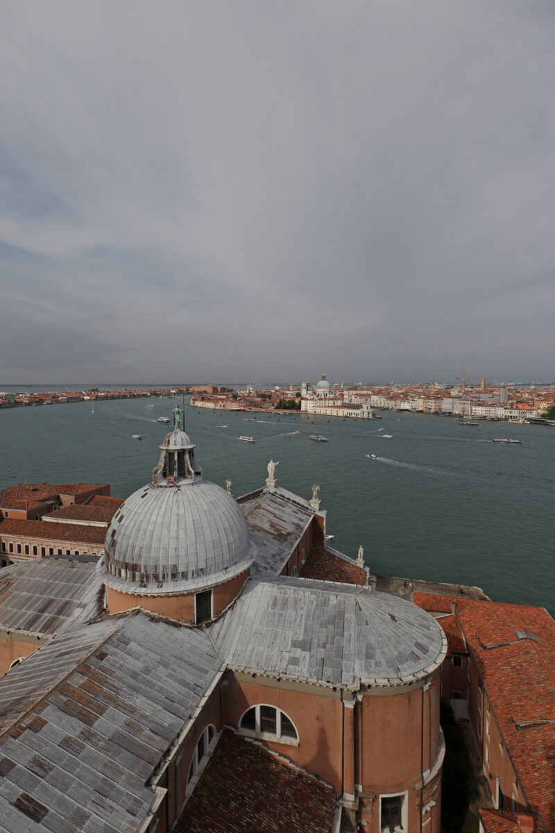 Venedig Venezia San Giorgio Maggiore Campanile Ausblick auf Venedig Santa Maria della Salute Giudecca