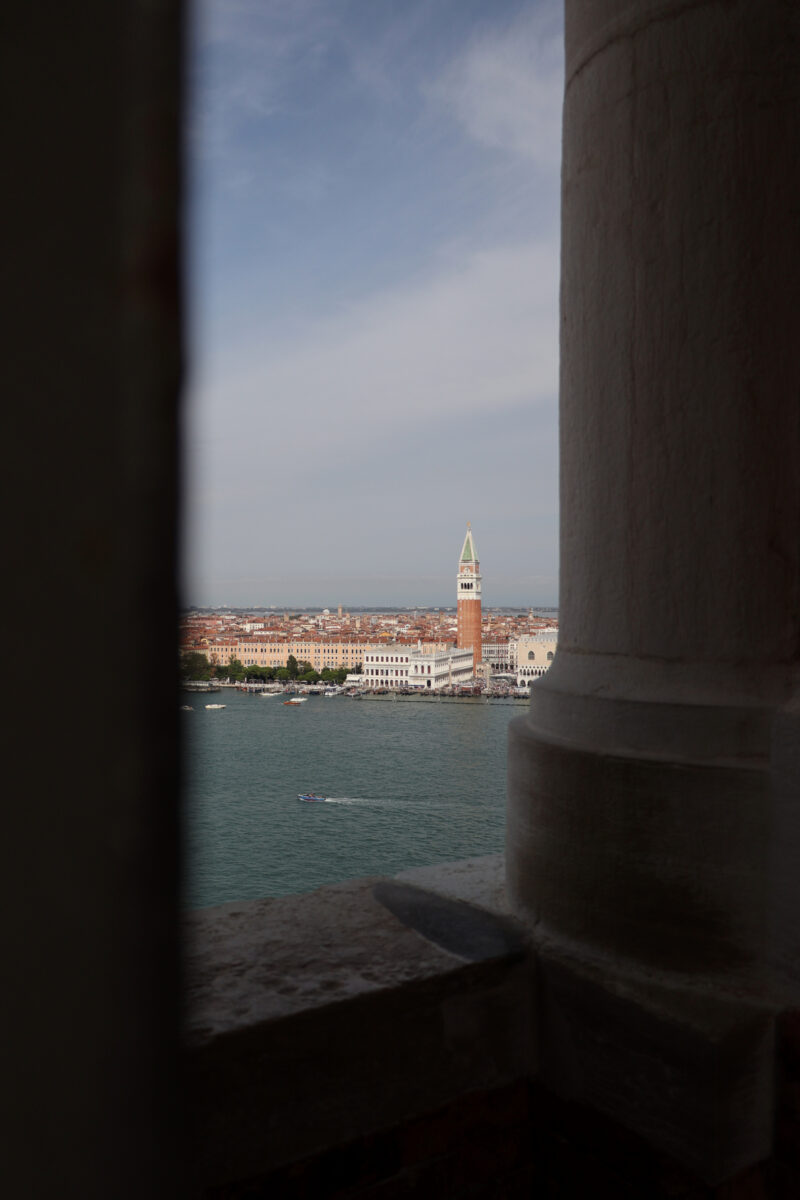 Venedig Venezia San Giorgio Maggiore Campanile Ausblick auf den Markusplatz