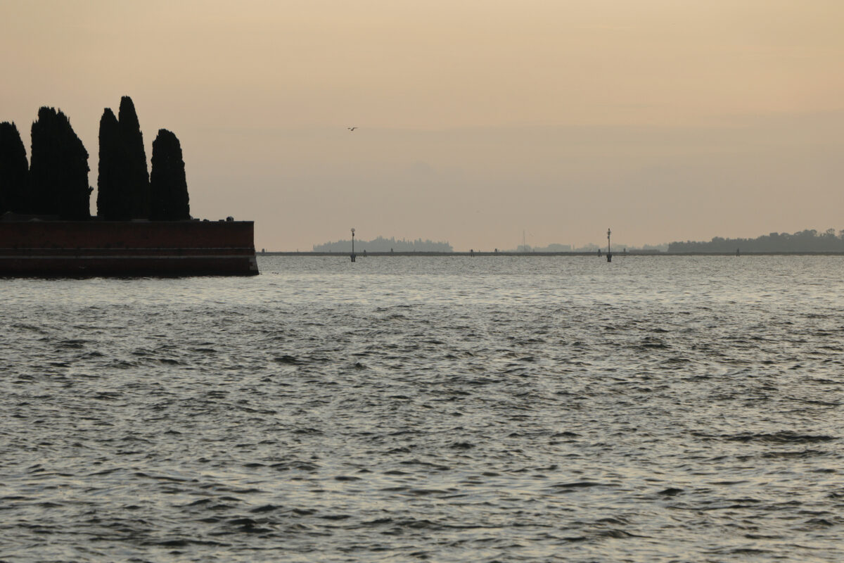 Venedig Venezia Fondamente Nove Sonnenaufgang über der Lagune