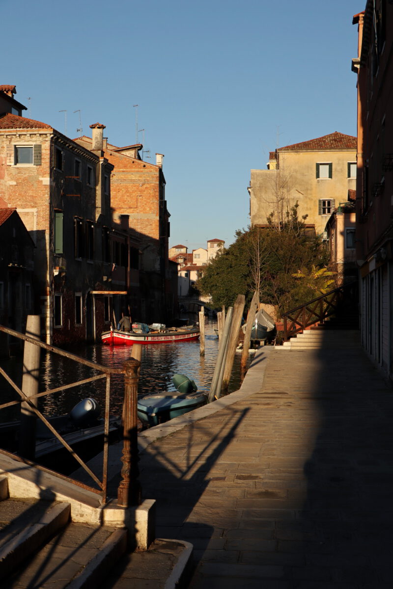 Venezia Venedig Cannaregio Morgenlicht Kanal