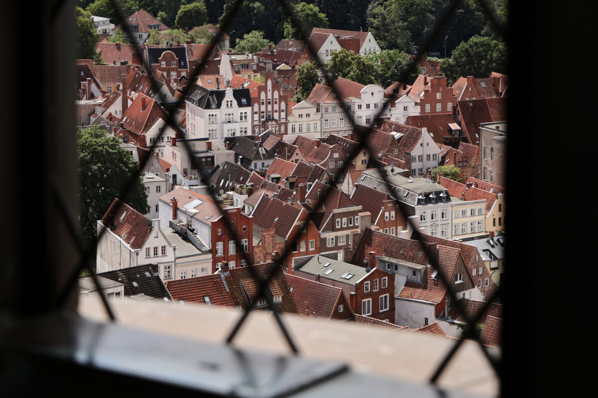 Lübeck St. Petri Kirchturm Aussicht Altstadt