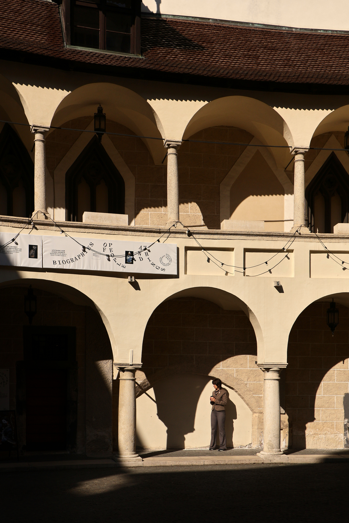 Bratislava Altes Rathaus Innenhof