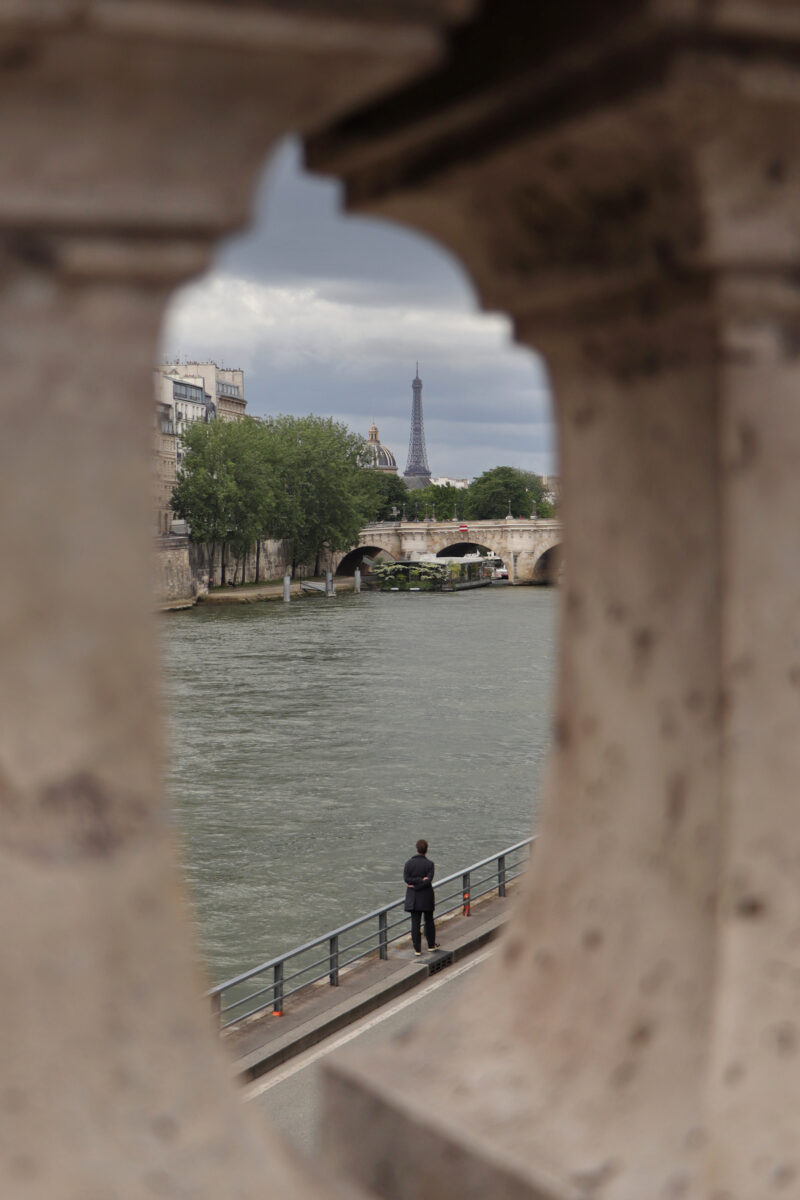 Paris Seine Tour Eiffel Pont Neuf