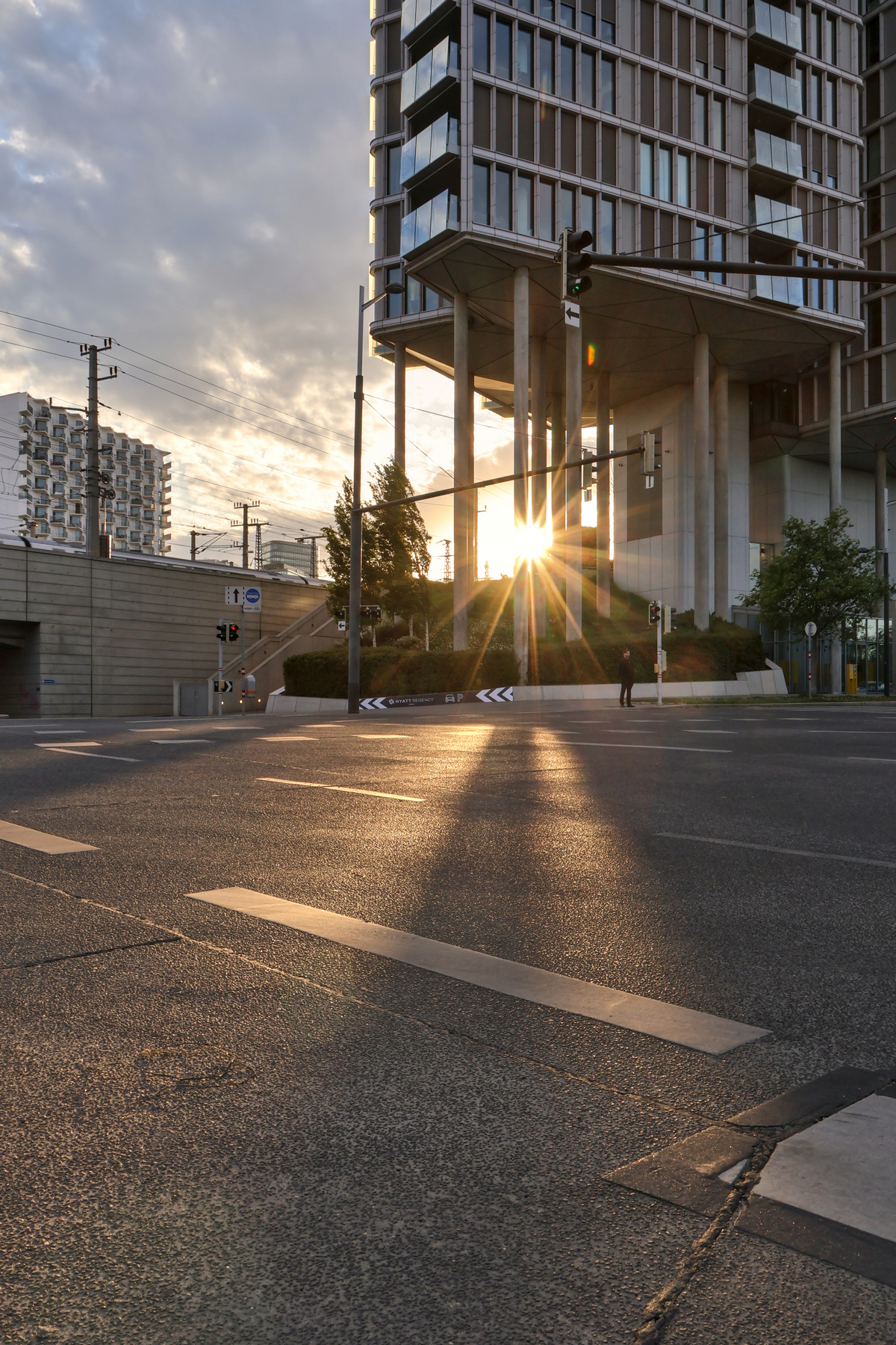 Wien Quartier Belvedere Goldene Stunde Abendlicht