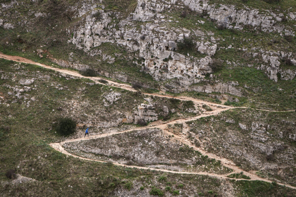 Gravine di Matera Schlucht Wanderweg