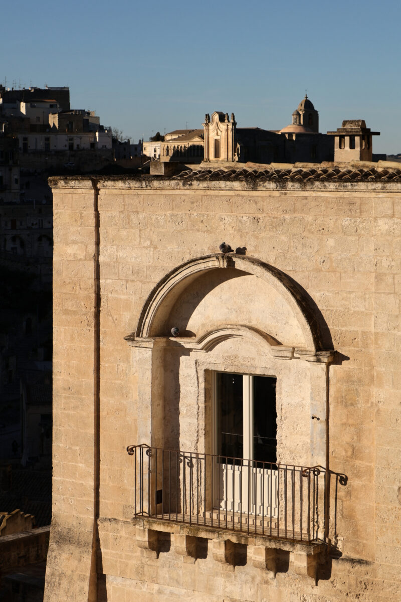 Matera Kontraste Schatten Fenster Convento di Sant'Agostino