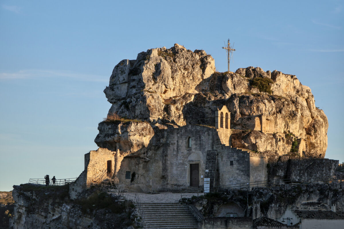Matera Felsenkirche Chiesa rupestre Santa Maria di Idris