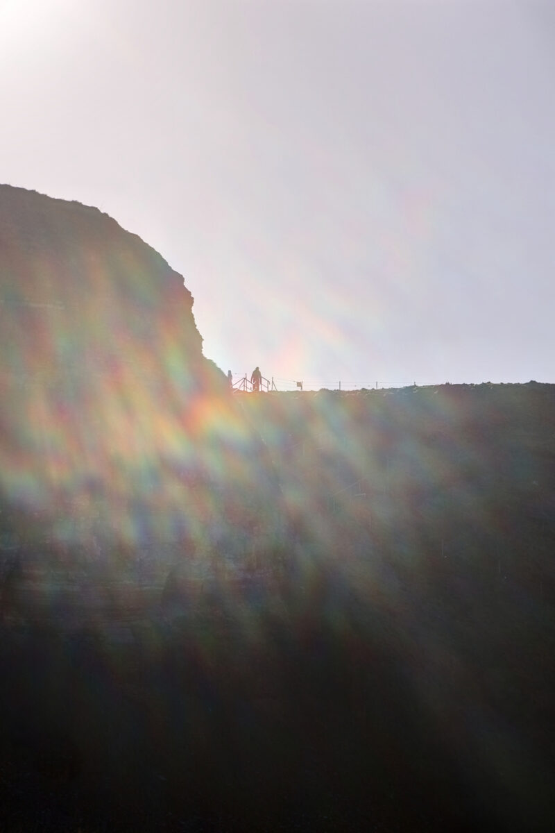Helgoland Klippen Steilküste Gegenlicht kreativ